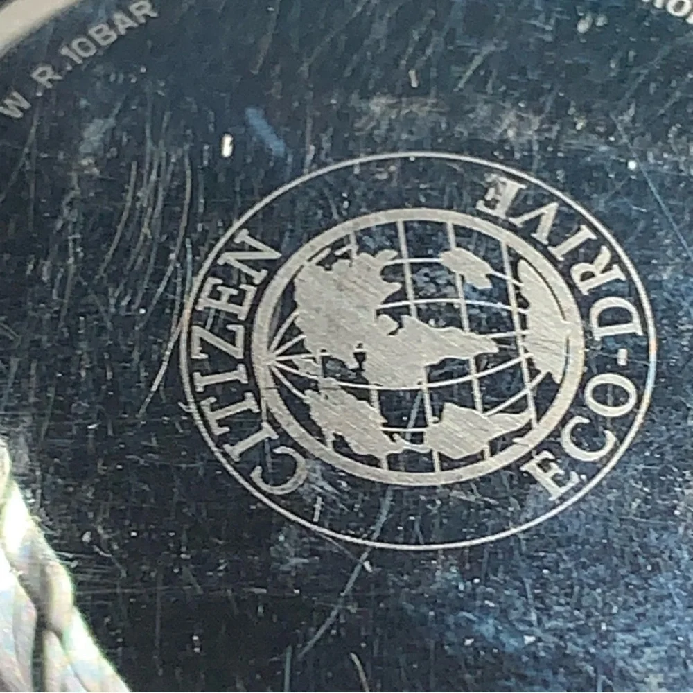 Citizen Eco-Drive Blue Faced Wrist Watch